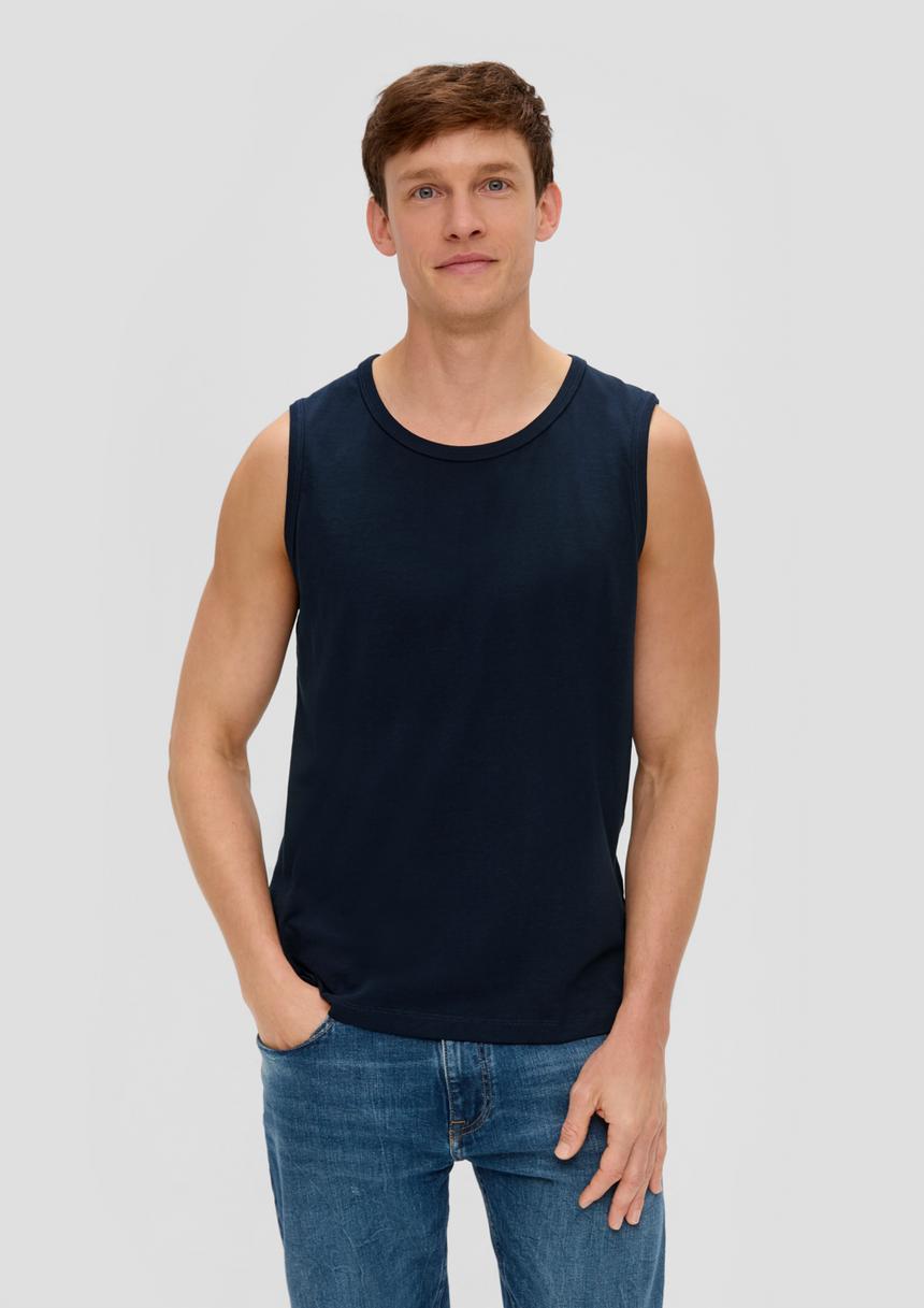 S.Oliver Ärmelloses Shirt im 3er-Pack