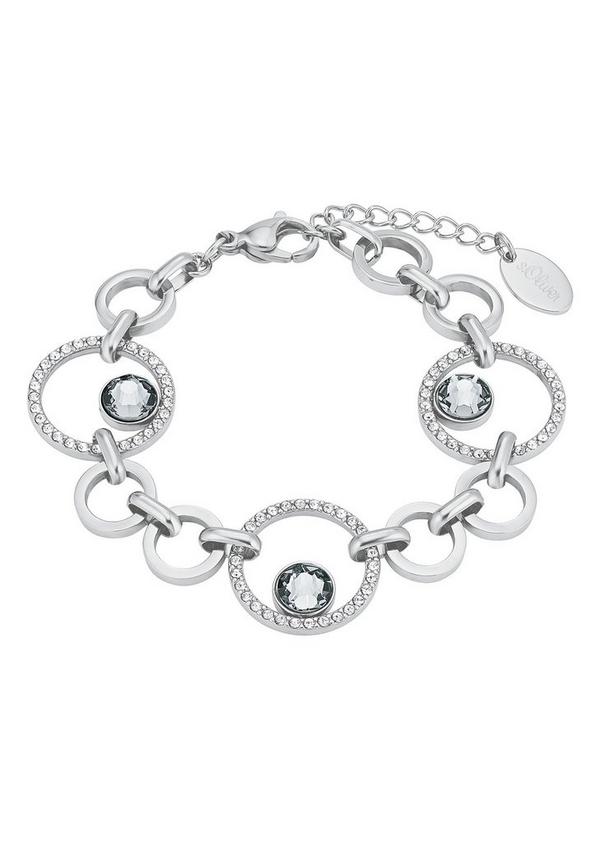 S.Oliver Armkette mit Kristallglas