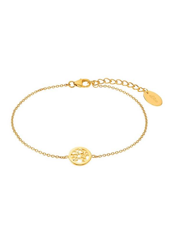 S.Oliver Armschmuck gelbvergoldet aus Silber