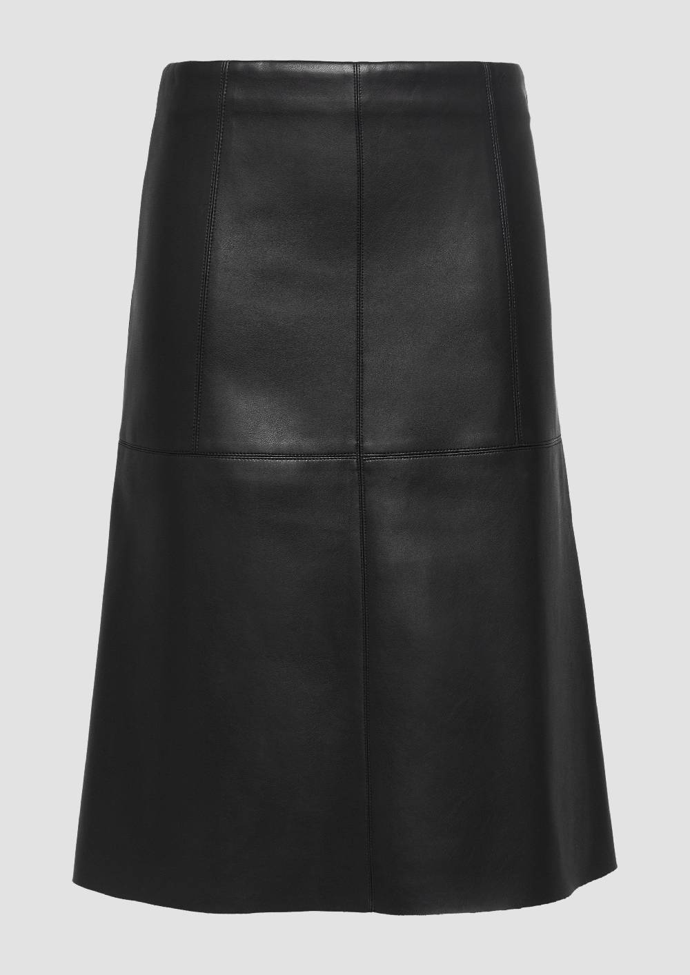 S.Oliver Ausgestellter Rock Aus Lederimitat