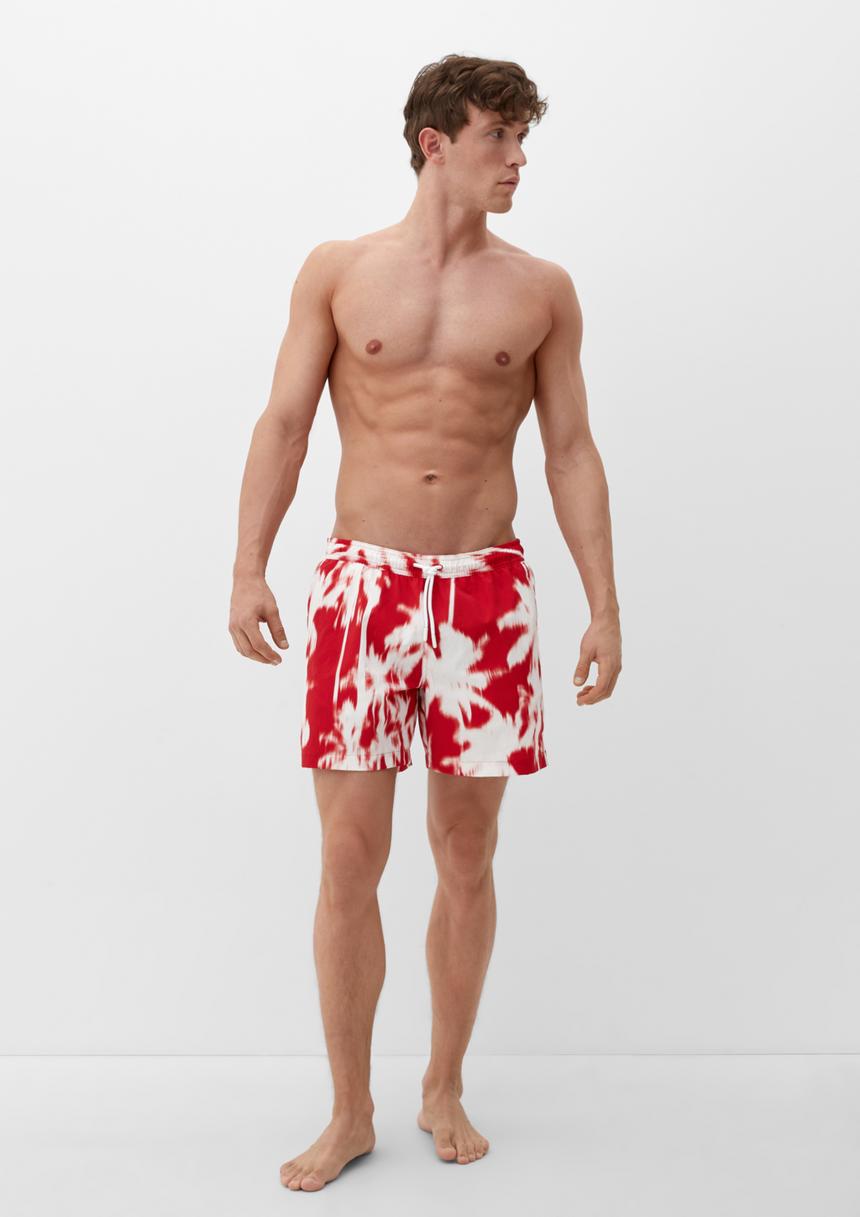 S.Oliver Badehose Aus Crêpe