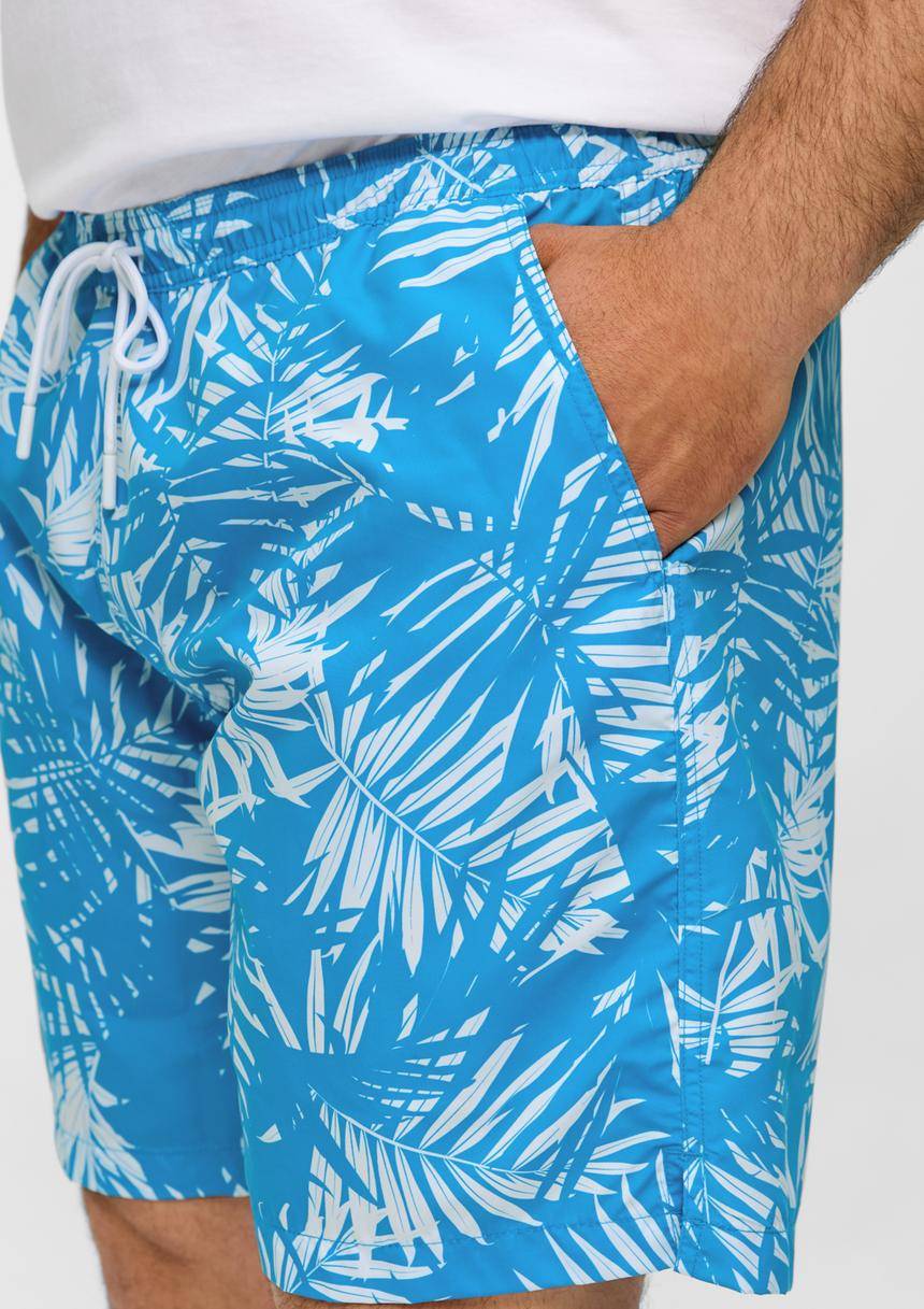 S.Oliver Badehose Mit All-over-Print