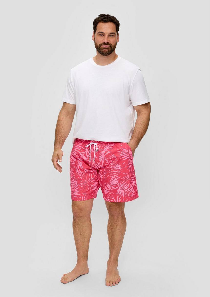 S.Oliver Badehose Mit All-over-Print