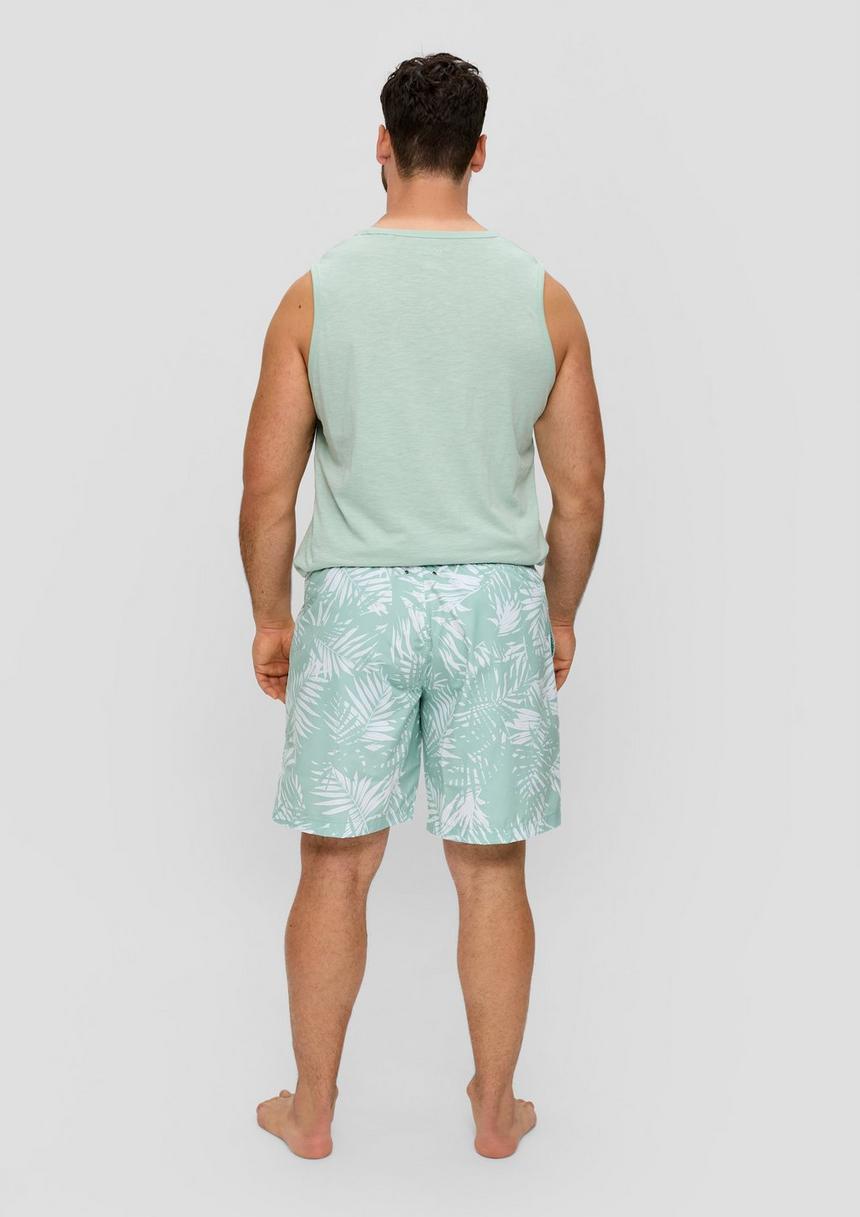 S.Oliver Badehose Mit All-over-Print