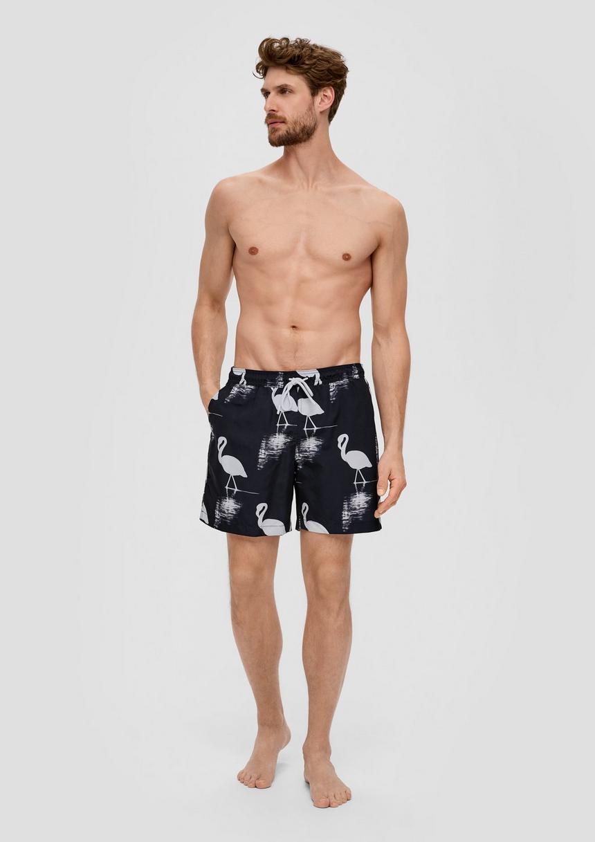 S.Oliver Badeshorts Mit All-over-Print