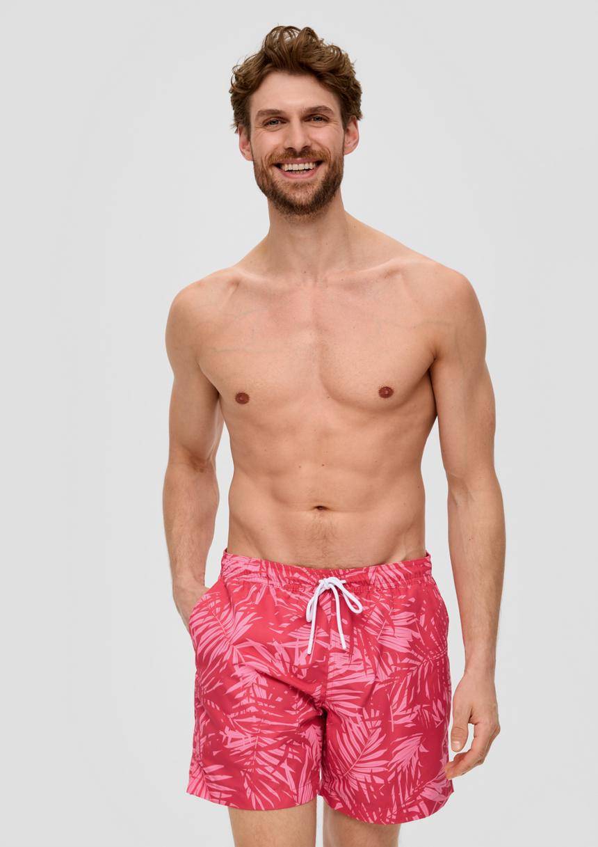 S.Oliver Badeshorts mit All-over-Print