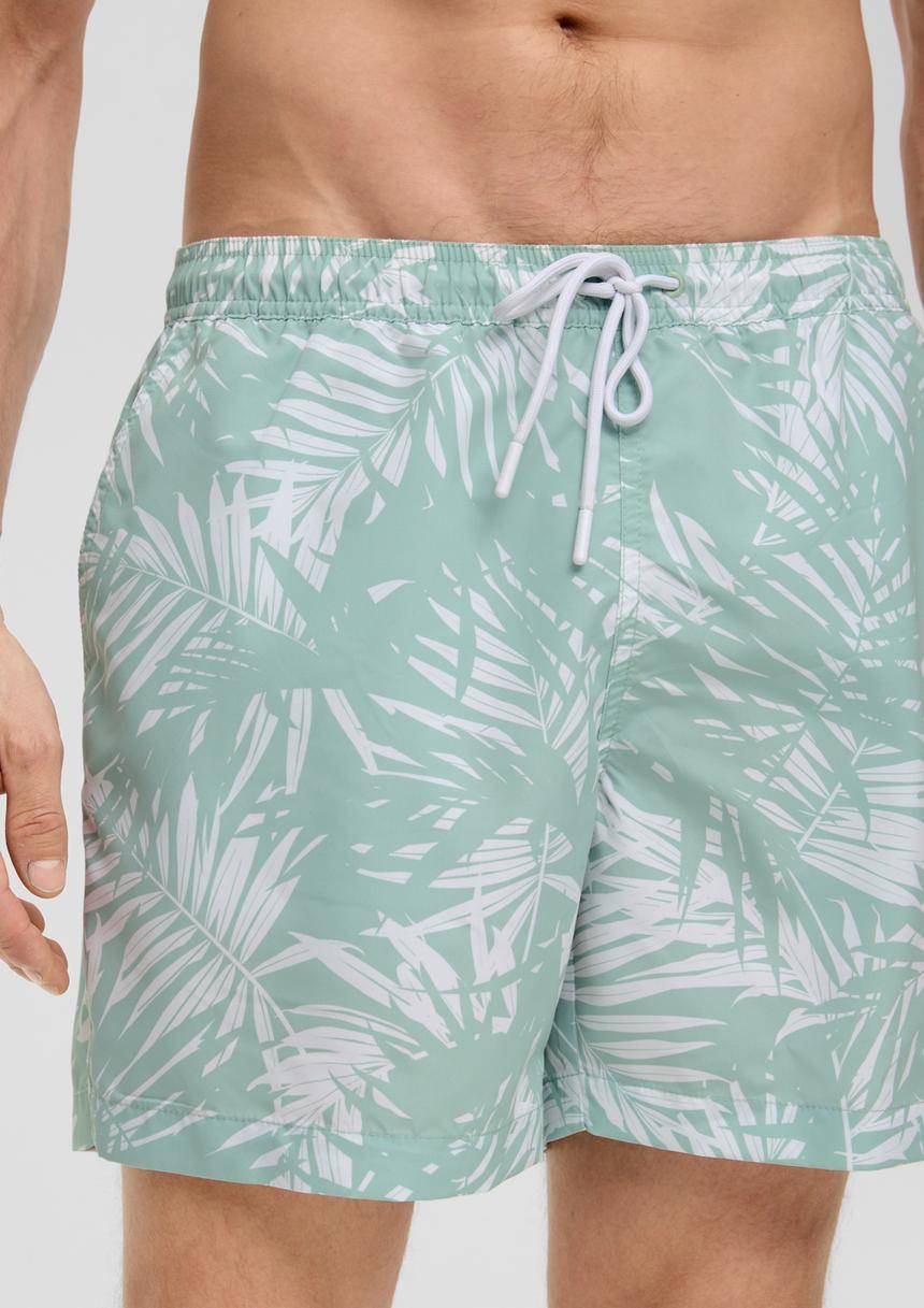 S.Oliver Badeshorts Mit All-over-Print