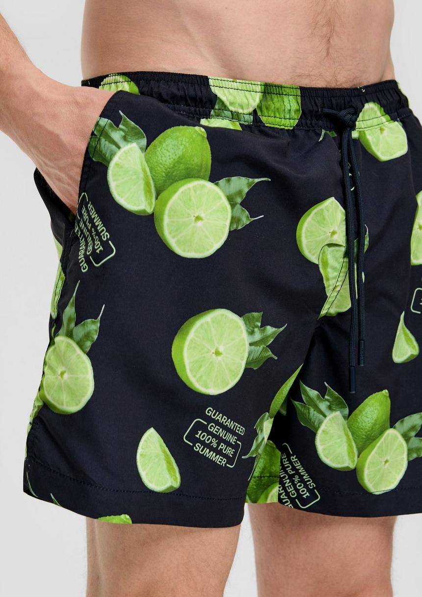 S.Oliver Badeshorts Mit All-over-Print