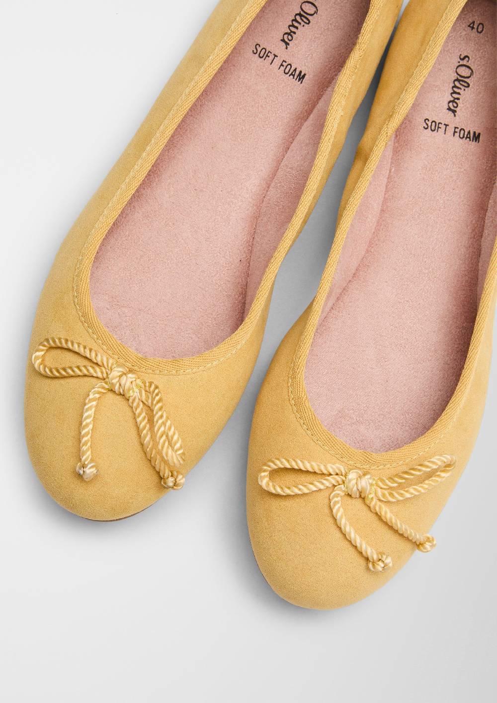 S.Oliver Ballerinas Aus Lederimitat