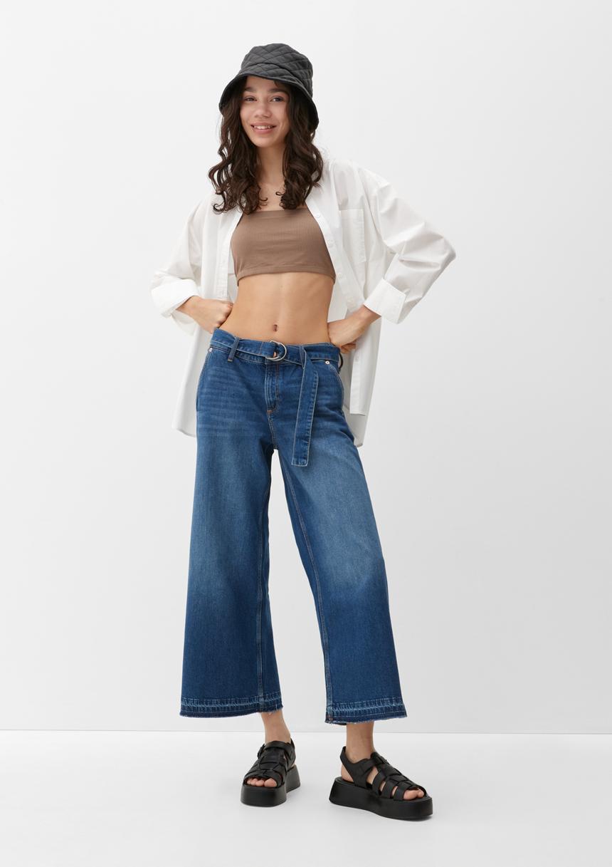 S.Oliver Bandeau-Top Mit Rippstruktur