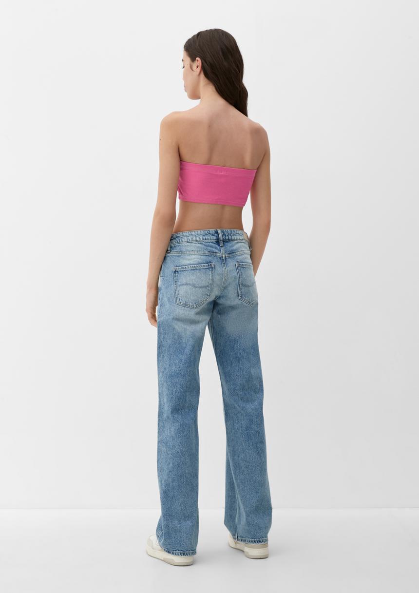 S.Oliver Bandeau-Top Mit Rippstruktur