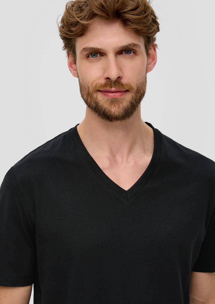 S.Oliver Basic-T-Shirt Aus Baumwolle Im 2er-Pack