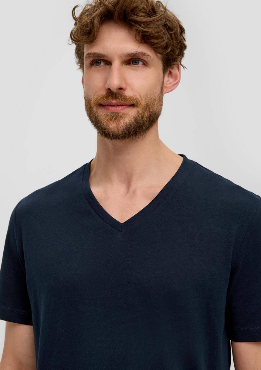 S.Oliver Basic-T-Shirt Aus Baumwolle Im 2er-Pack