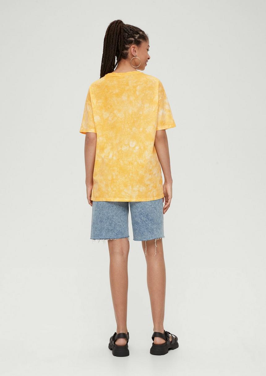 S.Oliver Batikshirt Mit Statement-Print