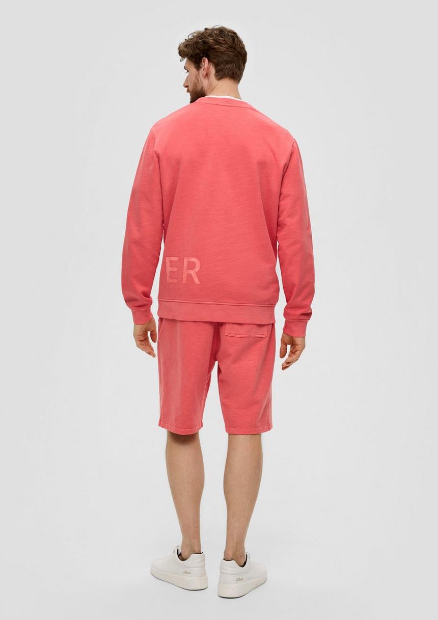 S.Oliver Baumwoll-Sweatshirt Mit Logo-Print
