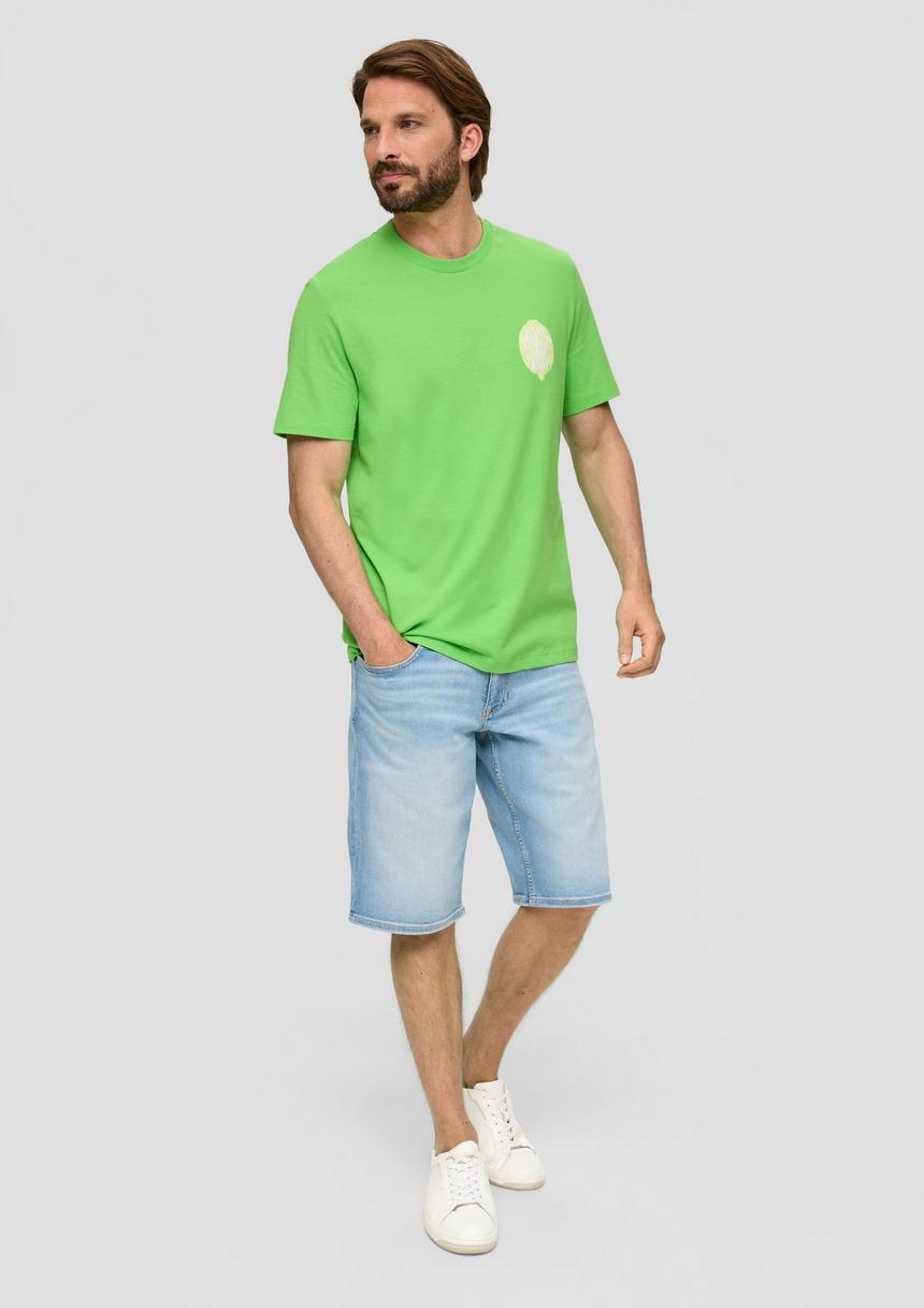 S.Oliver Baumwoll-T-Shirt Mit Frontprint