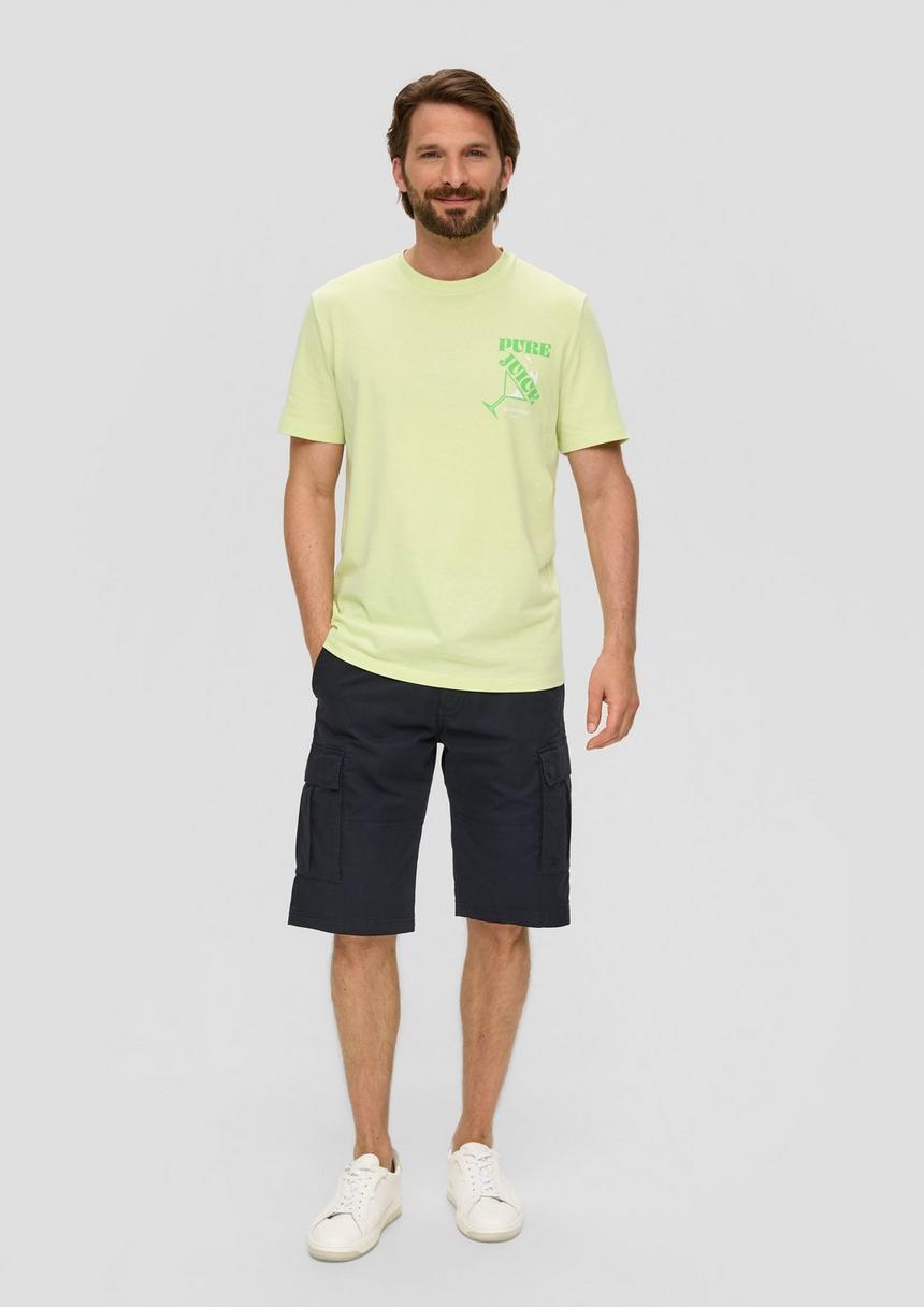 S.Oliver Baumwoll-T-Shirt Mit Frontprint
