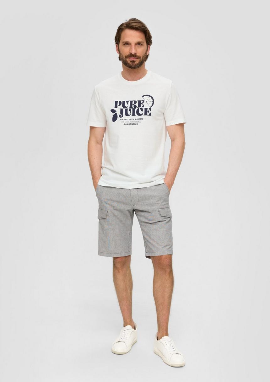 S.Oliver Baumwoll-T-Shirt Mit Frontprint
