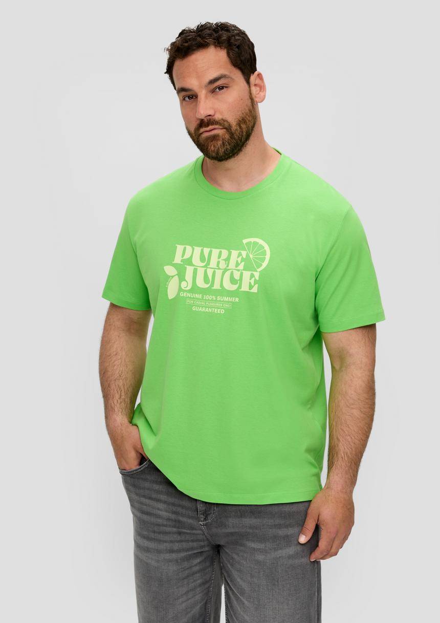 S.Oliver Baumwoll-T-Shirt mit Frontprint