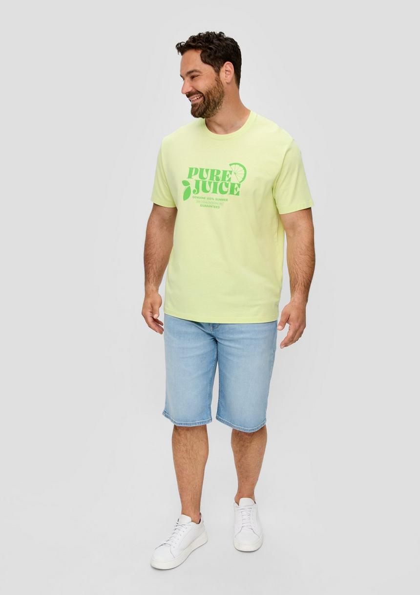 S.Oliver Baumwoll-T-Shirt Mit Frontprint