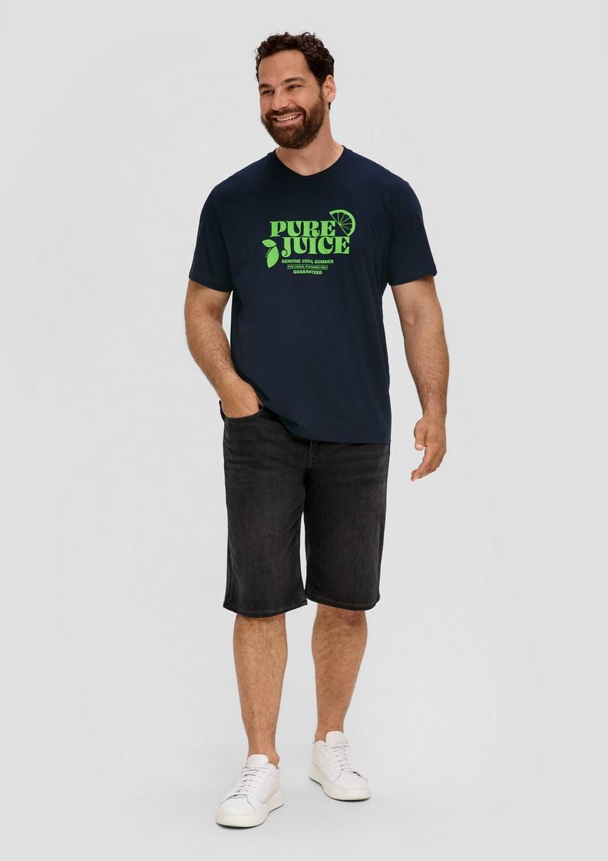 S.Oliver Baumwoll-T-Shirt Mit Frontprint