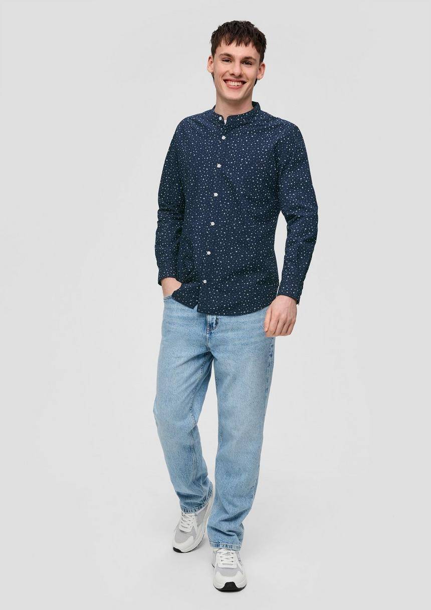 S.Oliver Baumwollhemd Mit All-over-Print