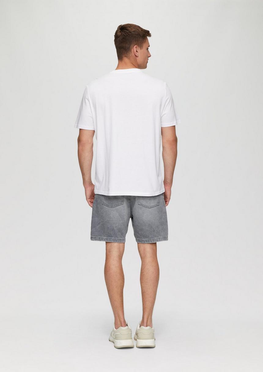S.Oliver Baumwollshirt Mit Brustprint