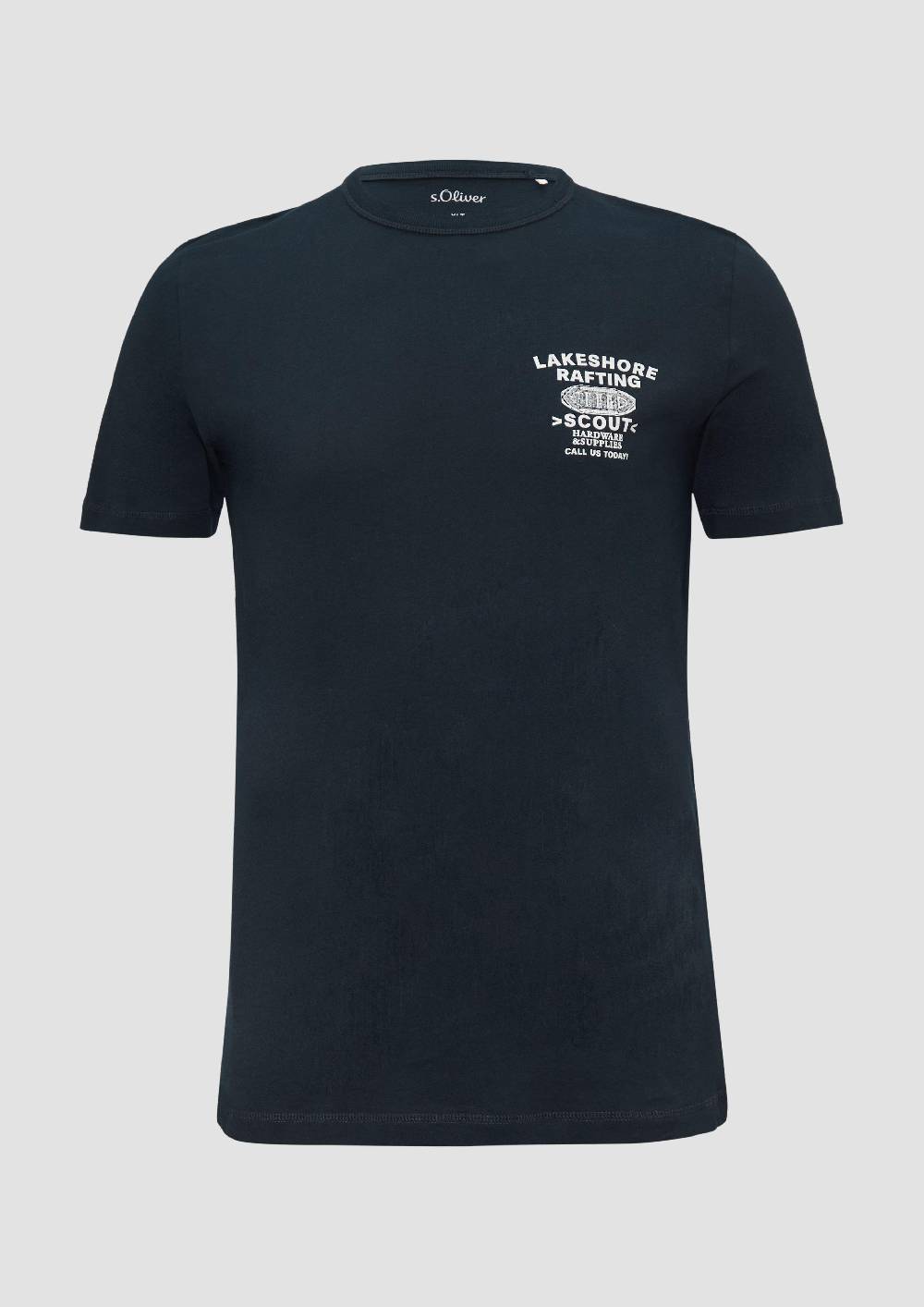 S.Oliver Baumwollshirt Mit Frontprint