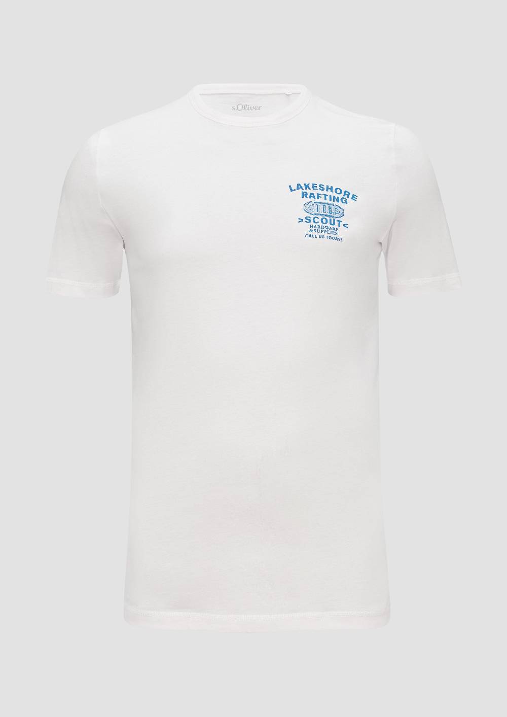 S.Oliver Baumwollshirt Mit Frontprint