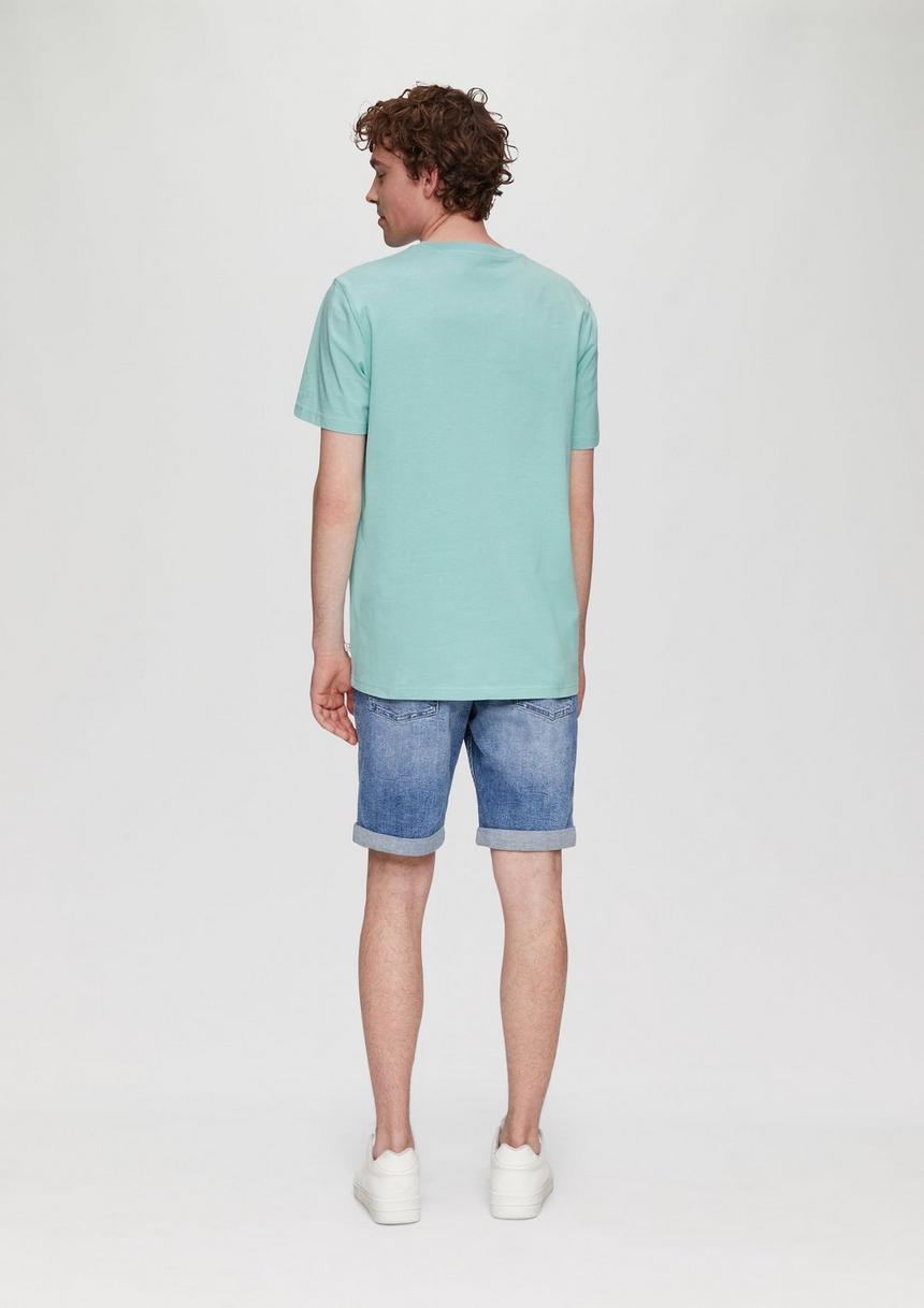 S.Oliver Baumwollshirt Mit Frontprint