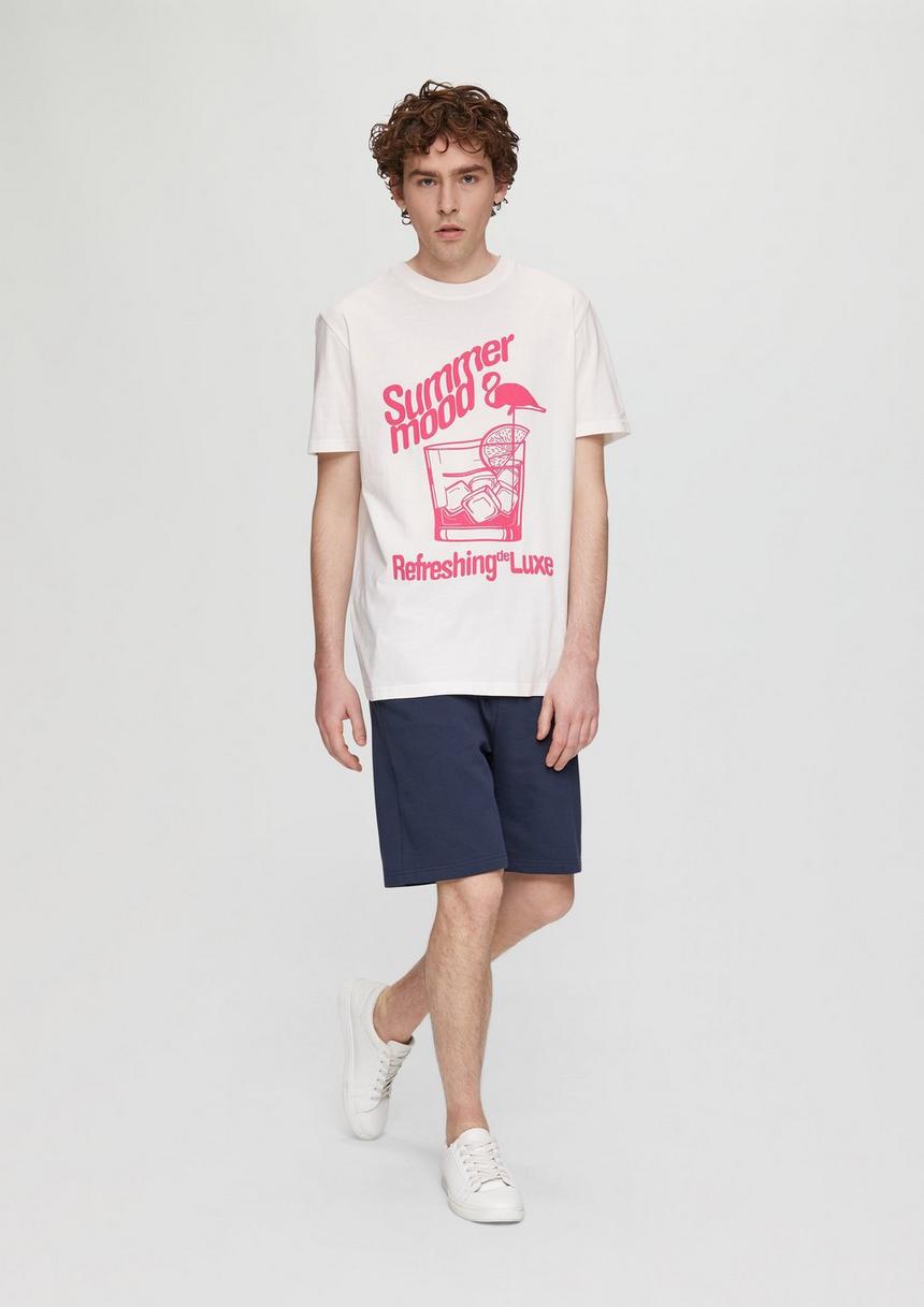 S.Oliver Baumwollshirt Mit Frontprint