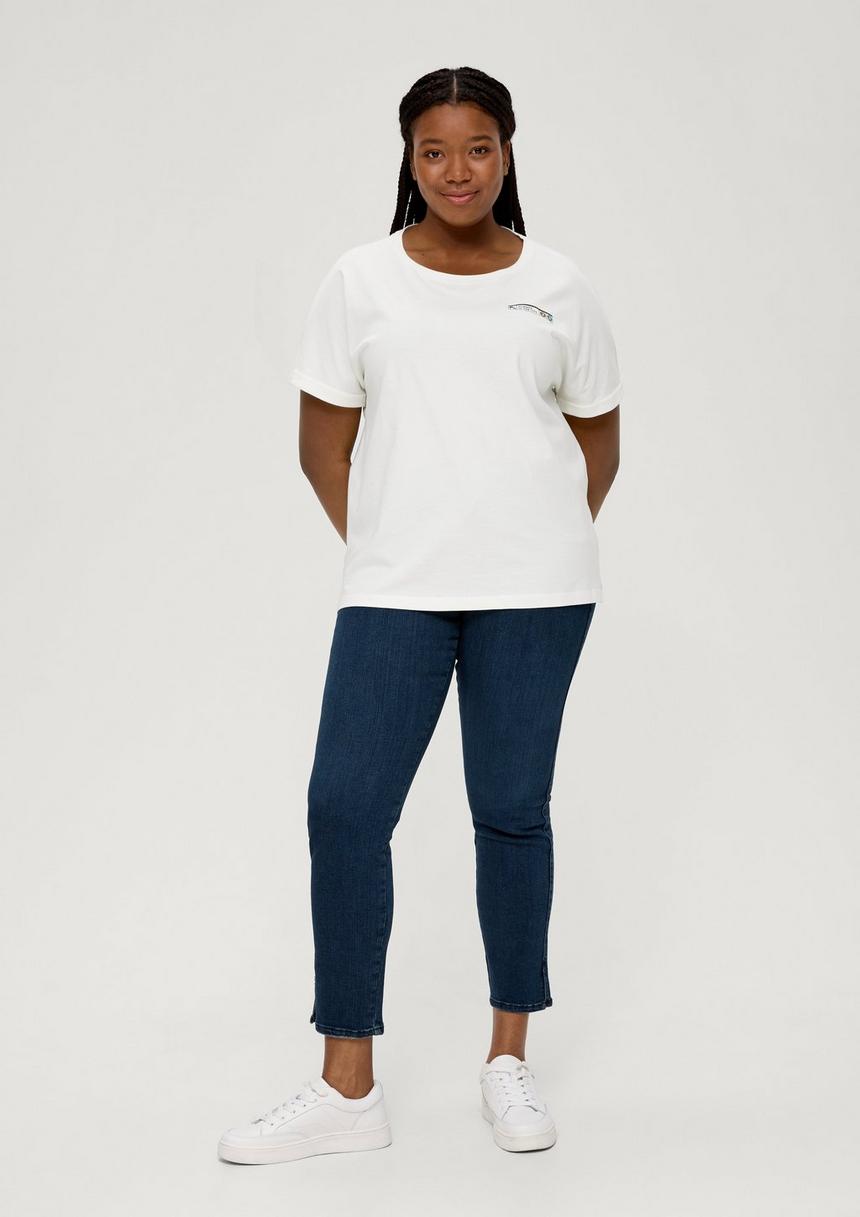 S.Oliver Baumwollshirt Mit Frontprint