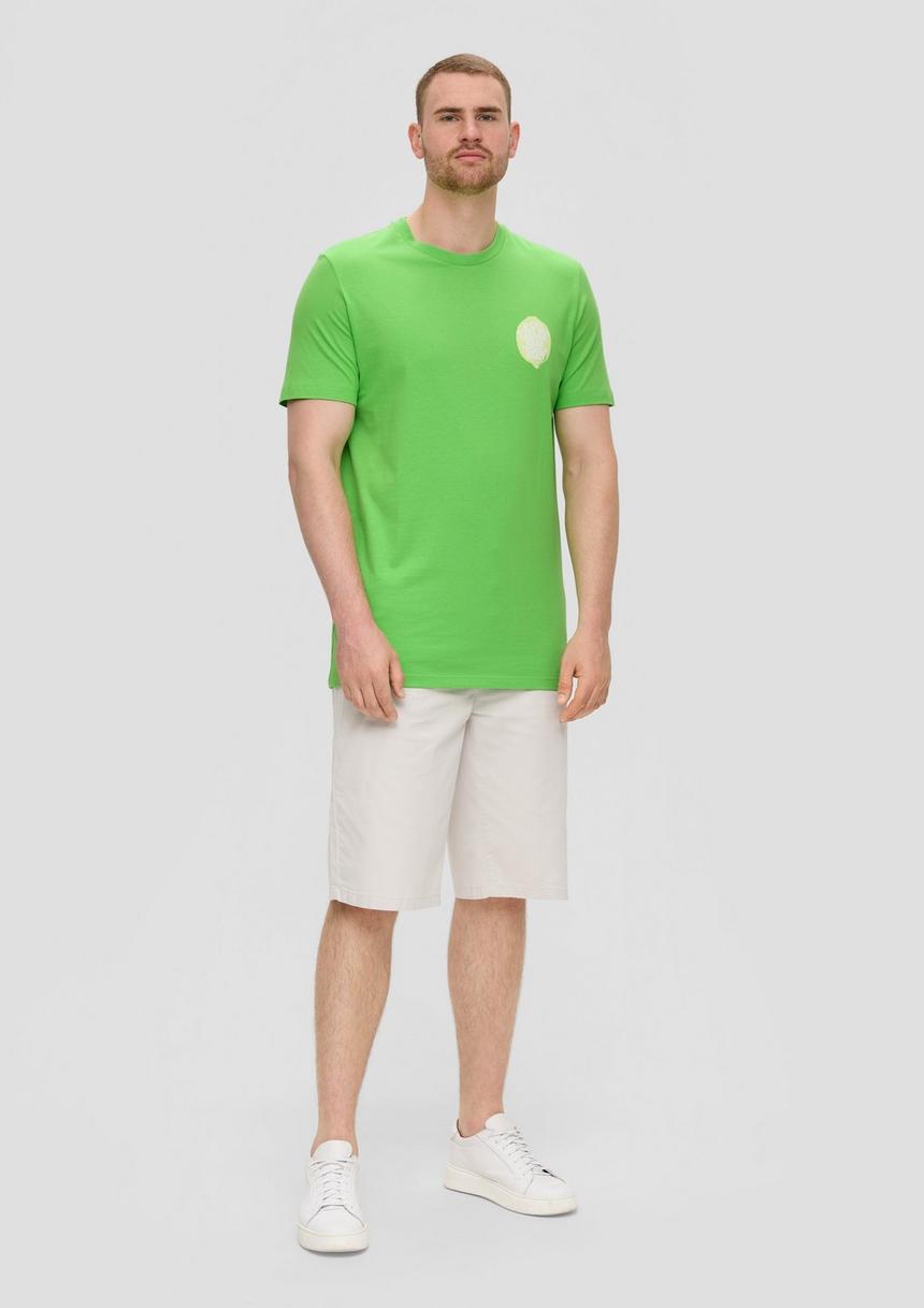 S.Oliver Baumwollshirt Mit Frontprint