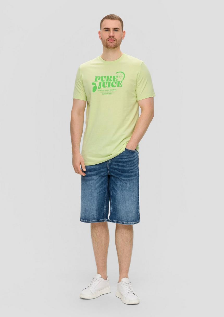 S.Oliver Baumwollshirt Mit Frontprint