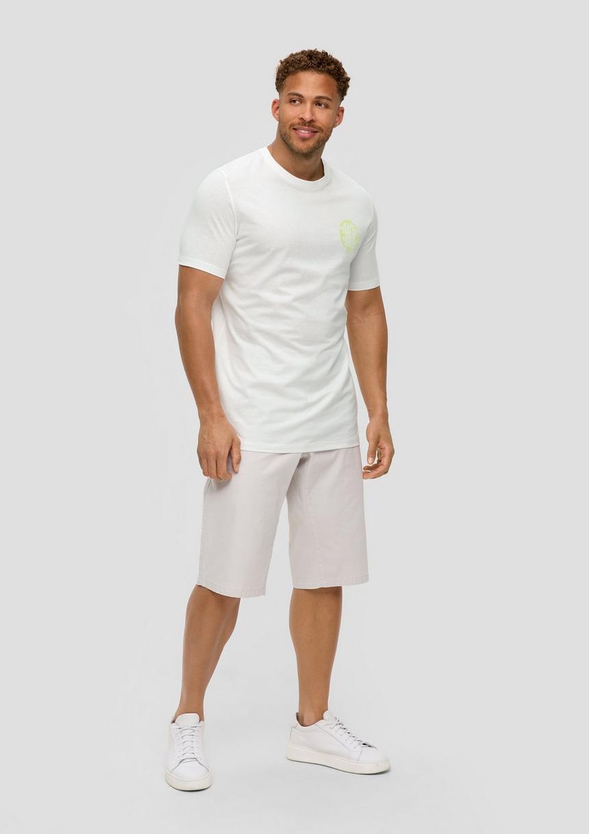 S.Oliver Baumwollshirt Mit Frontprint