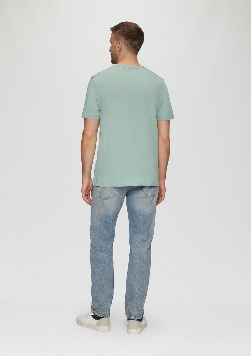 S.Oliver Baumwollshirt Mit Frontprint