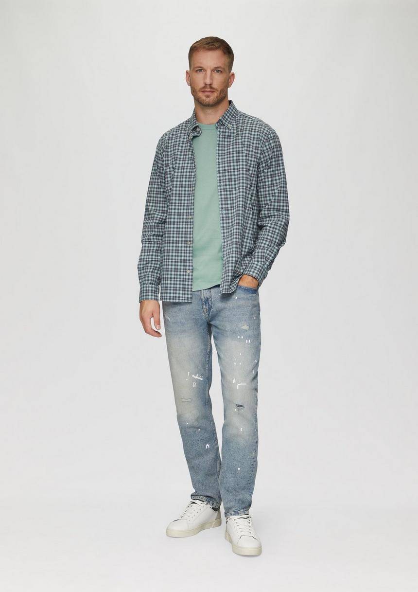 S.Oliver Baumwollshirt Mit Frontprint