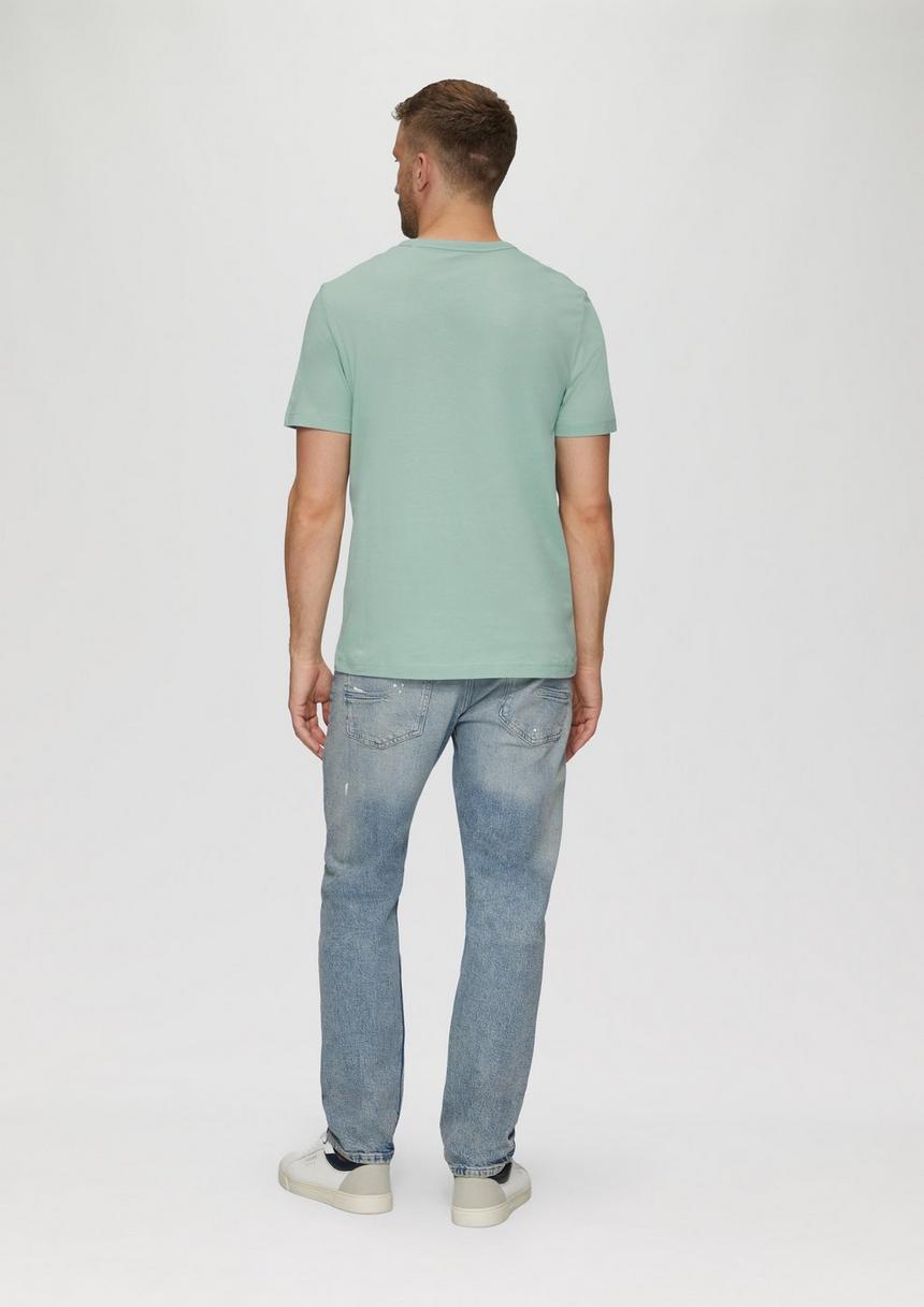 S.Oliver Baumwollshirt Mit Frontprint