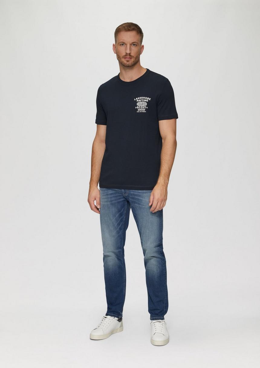 S.Oliver Baumwollshirt Mit Frontprint