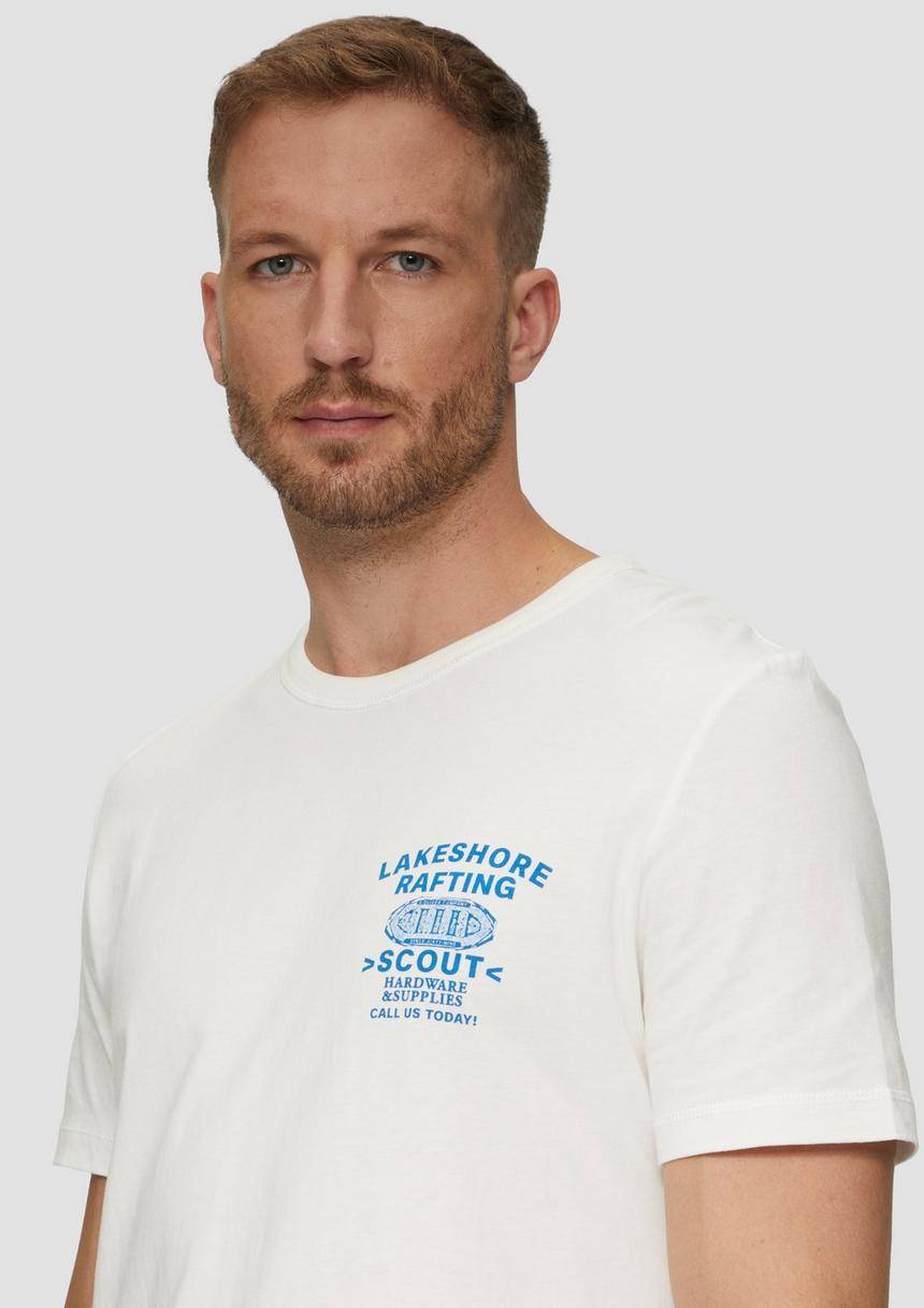 S.Oliver Baumwollshirt Mit Frontprint