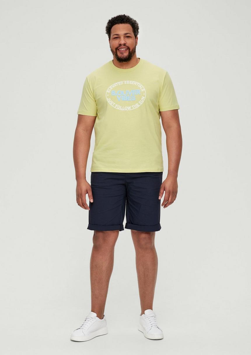 S.Oliver Baumwollshirt Mit Frontprint