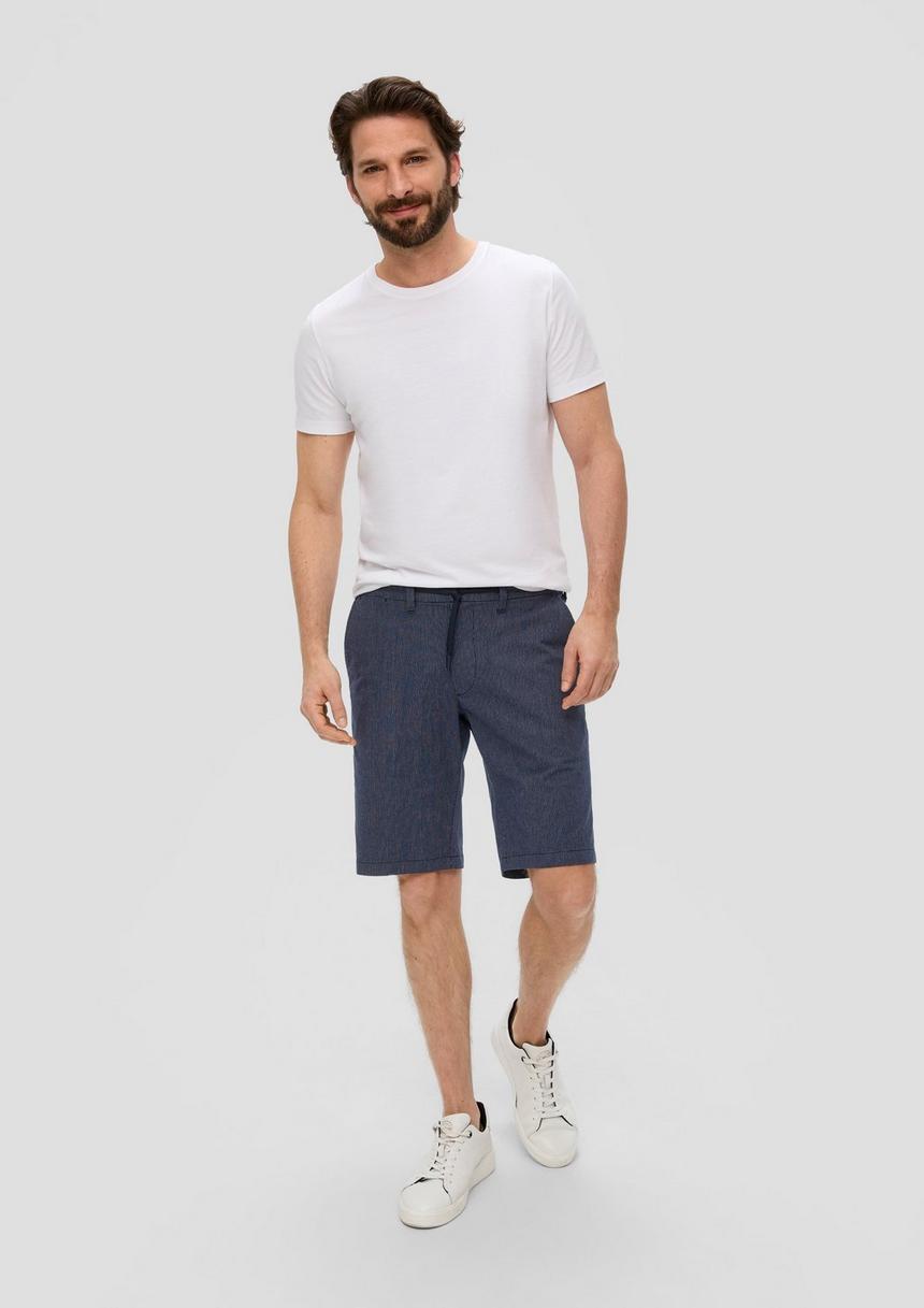 S.Oliver Bermuda Aus Baumwollstretch Mit Tunnelzug