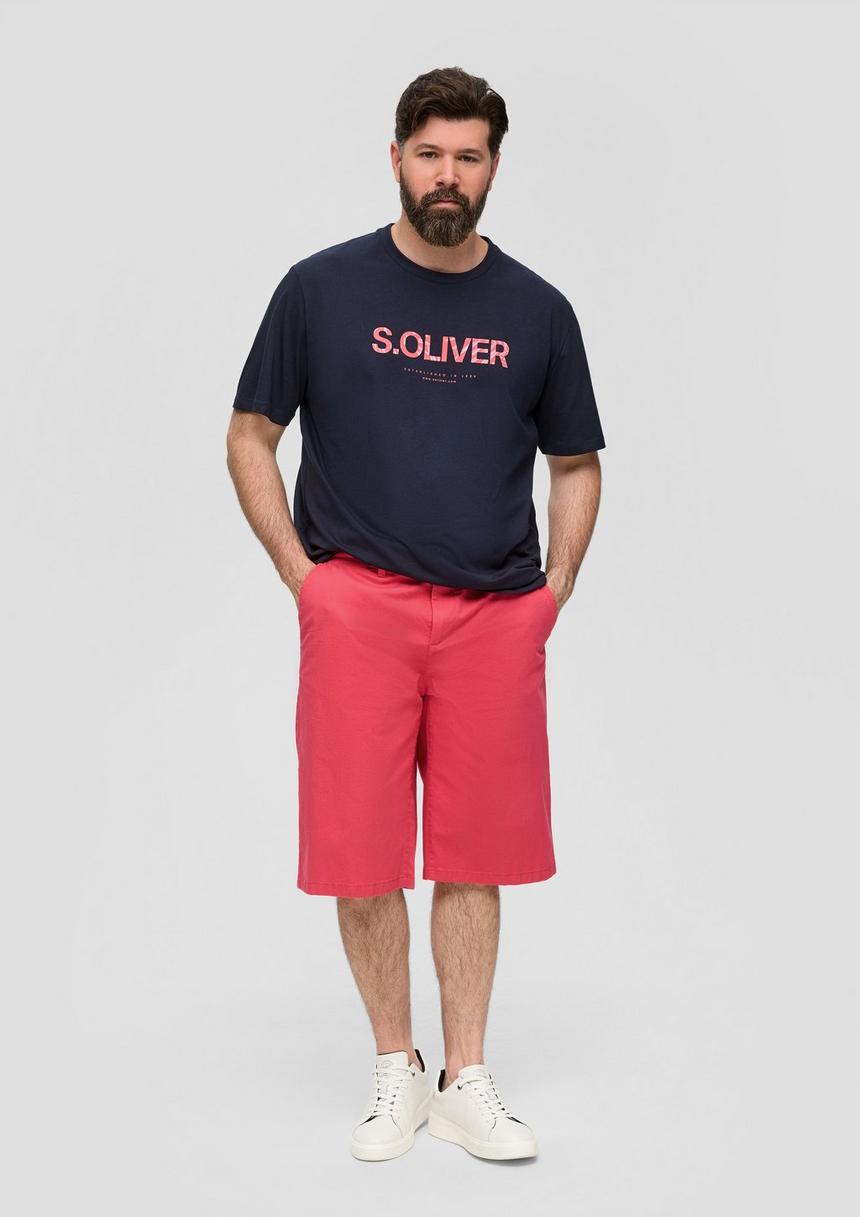 S.Oliver Bermuda-Hose Mit Gürtelschlaufen