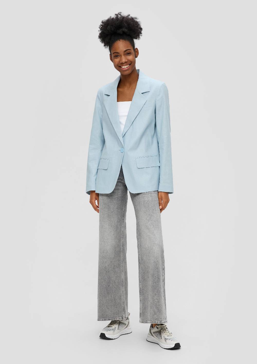 S.Oliver Blazer Aus Leinenmix