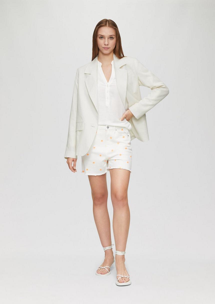 S.Oliver Blazer Aus Leinenmix