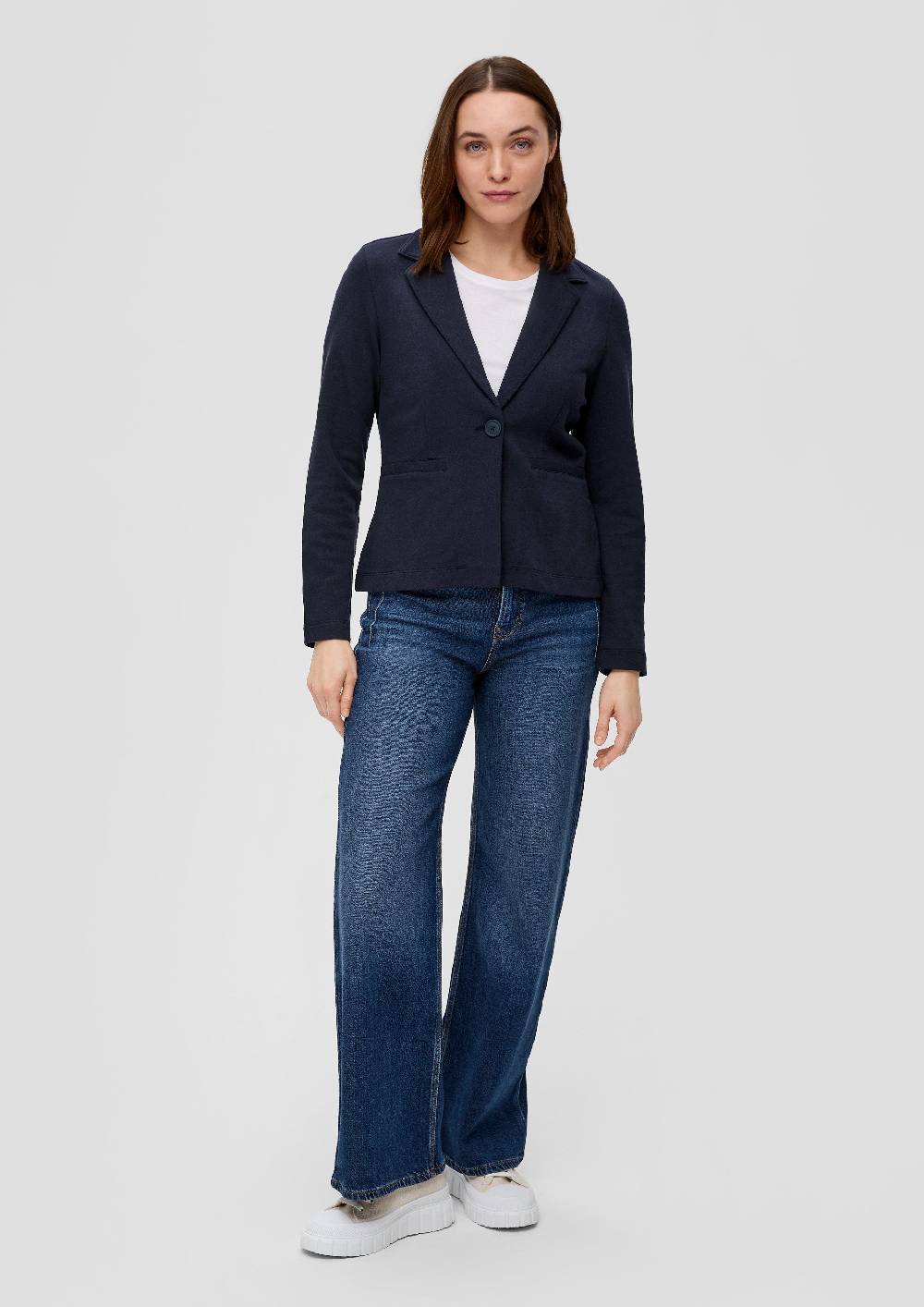S.Oliver Blazer Aus Sweat