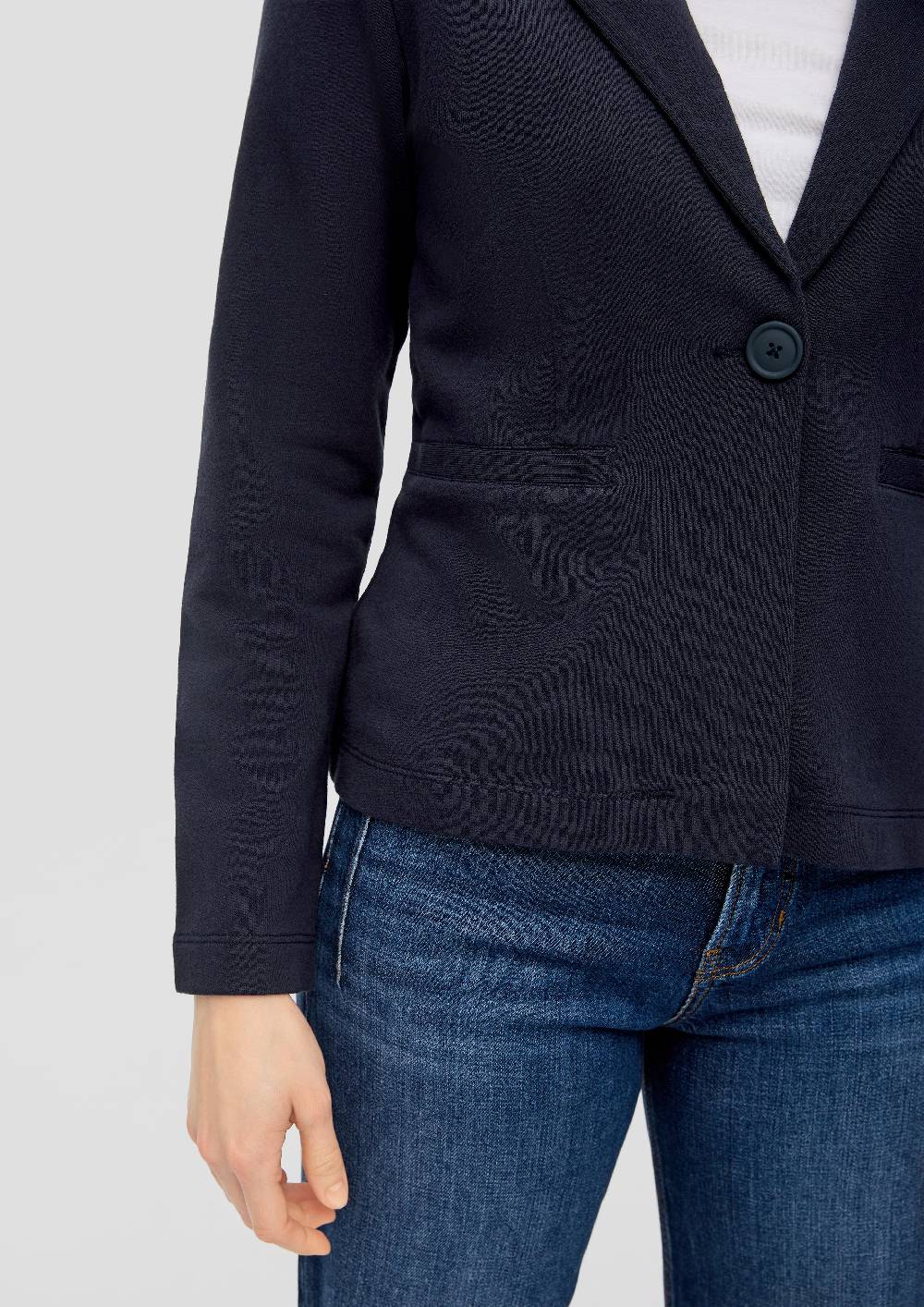 S.Oliver Blazer Aus Sweat