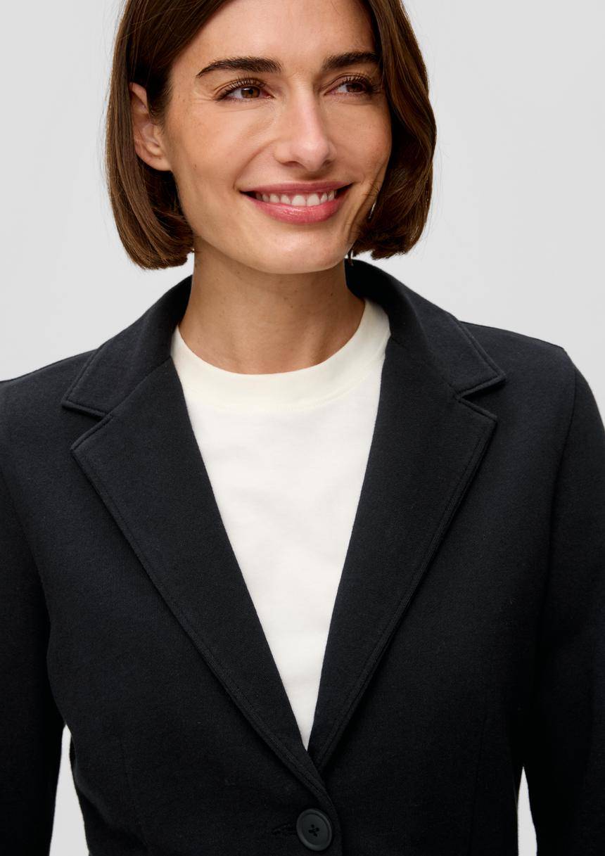S.Oliver Blazer Aus Sweat