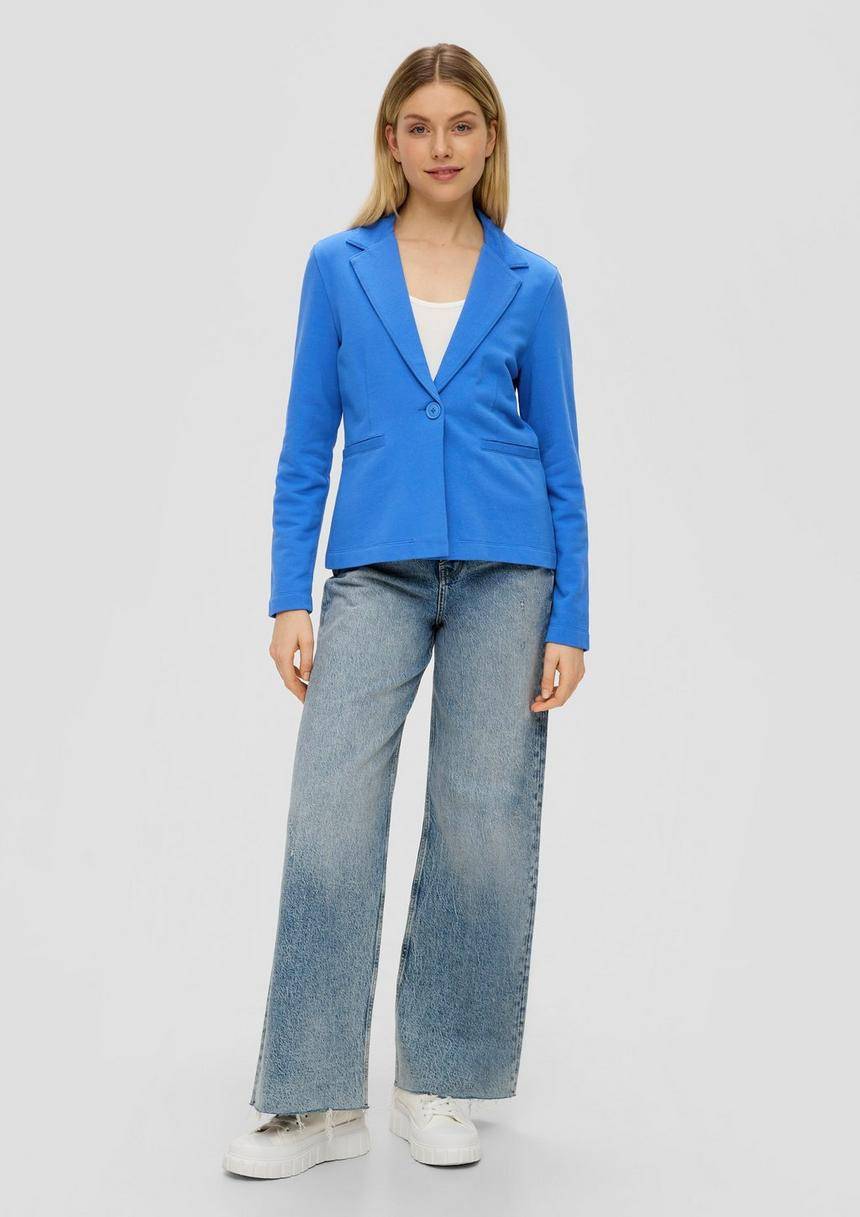 S.Oliver Blazer Aus Sweat