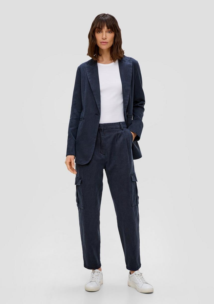 S.Oliver Blazer Aus Twill